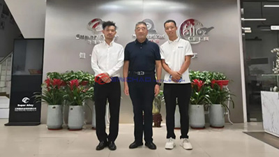 The secretary-general of the Copper Clad Laminate Materials Branch of the China Electronic Materials Industry Association visited for exchanges, aiming to promote the use of domestically produced materials.